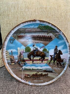 Calgary Stampede Vintage Collectable Plate
